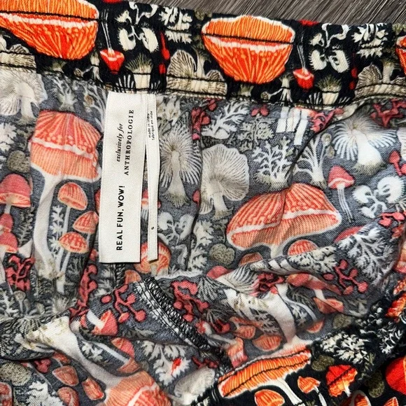 Anthropologie woodland mushroom print - Picture 7 of 16